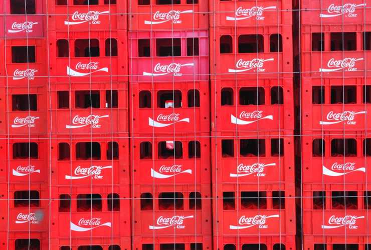 Cartoni di Coca Cola