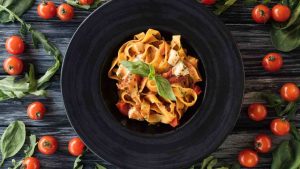 Un piatto di pasta