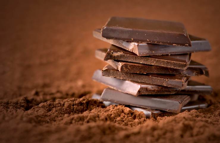 Quadretti di cioccolato