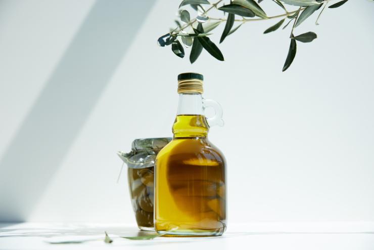 Bottiglia di olio d'oliva