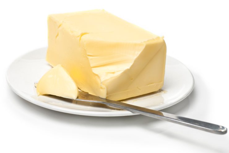 Il burro non è tra gli alimenti più grassi al mondo